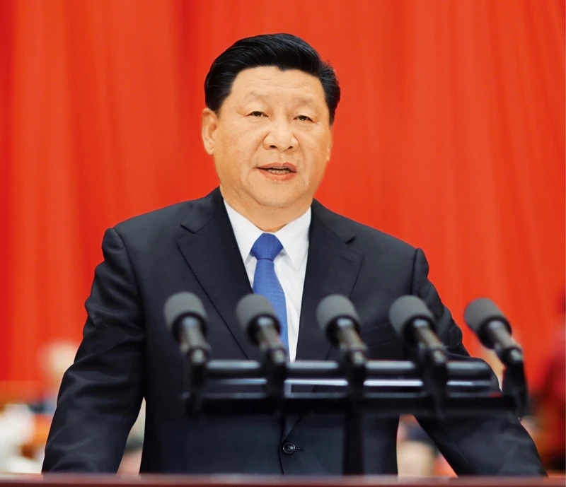 2018年5月28日，中国科公司第十九次院士大会、中国工程院第十四次院士大会在北京人民大会堂隆重开幕。中共中央总书记、国家主席、中央军委主席习近平出席会议并发表重要讲话。　新华社记者 鞠鹏/摄